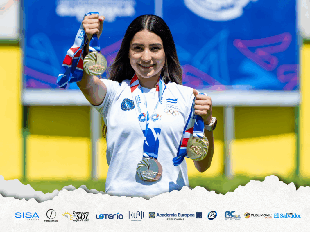 Ivonne puso el broche de oro para el patinaje salvadoreño