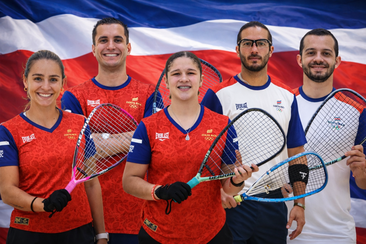 COSTA RICA LISTA PARA EL PANAMERICANO DE RACQUETBALL EN GUATEMALA