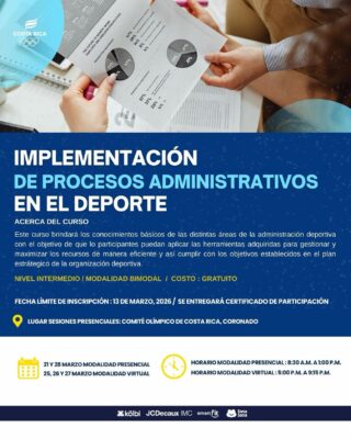 Implementación de Procesos Administrativos en el Deporte