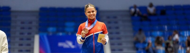 SAMANTHA MARÍN CONQUISTA LA MEDALLA DE BRONCE EN SUELO PARA COSTA RICA EN SANTO DOMINGO 2026